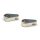 Ignition wire clamp, 3/16". Chrome