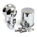 OEM Style Ölfilter Halter Kit chrom für Harley...
