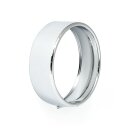 Recessed trim ring. 5-3/4" headlamp. Chrome