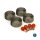Turn signal domed lens kit, smoke