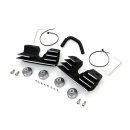 Zylinderkopf Schrauben Zündkerzen Abdeckung schwarz für Harley Twin Cam 99-06