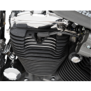 Zylinderkopf Schrauben Zündkerzen Abdeckung schwarz für Harley Sportster 04-20