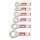 Standard Co, Ring terminal connectors #6. Red