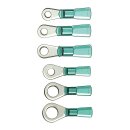 Standard Co, Ring terminal connectors #6. Blue