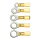 Standard Co, Ring terminal connectors #10. Yellow