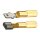 Standard Co, Slide-on terminal connectors 1/4". Yellow