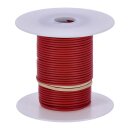 Wire on spool, 18 gauge. 100 ft. Red