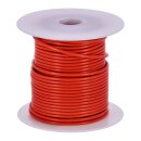 Wire on spool, 14 gauge. 100 ft. Orange