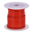 Wire on spool, 14 gauge. 100 ft. Orange