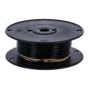 Wire on spool, 10 gauge. 100 ft. Black