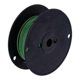 Wire on spool, 10 gauge. 100 ft. Green