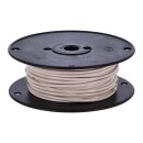 Wire on spool, 10 gauge. 100 ft. White