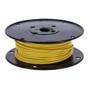 Wire on spool, 10 gauge. 100 ft. Yellow