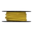 Wire on spool, 10 gauge. 100 ft. Yellow