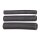 PVC split wiring loom. 50ft, 1/4" I.D. (6.35mm). Black
