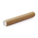 POSTAL TUBE, BROWN
