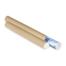 POSTAL TUBE, BROWN
