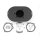 Breather style air cleaner assembly, oval. Black