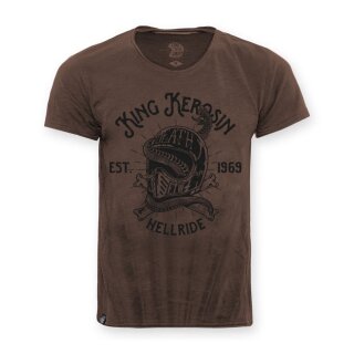 KING KEROSIN HELLRIDE SNAKE T-SHIRT