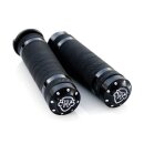Cult-Werk, 1" / 25.4mm Grooved handlebar grips. Black