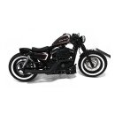Cult-Werk Bobber Shorty Heckfender Kit schwarz für Harley XL Sportster 04-22