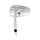 Slipstream mirror set. Straight stem, chrome