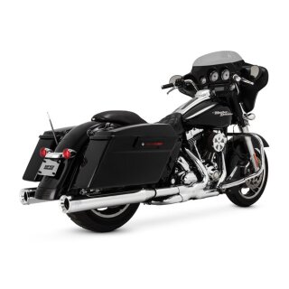 Vance & Hines 4" Eliminator 400 Auspuff Schalldämpfer chrom für Harley Touring 95-16