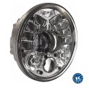 Speaker 8690A LED Motorrad Scheinwerfer Einsatz chrom...