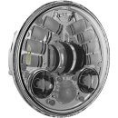 Speaker 8690A LED Motorrad Scheinwerfer Einsatz chrom...