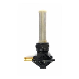 OEM Style Benzinhahn 90° links für Harley 75-06 schwarz