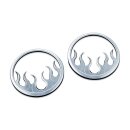 Kuryakyn, speaker grill. Flame