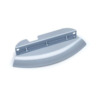 Kuryakyn, lower triple tree wind deflector. Chrome