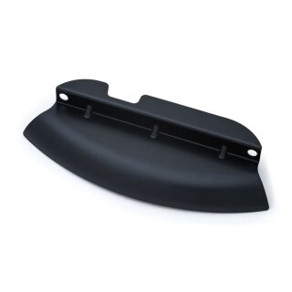 Kuryakyn, lower triple tree wind deflector. Satin black