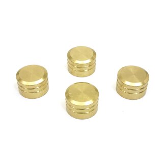 Harley Brass Cylinder Head Bolt Cover