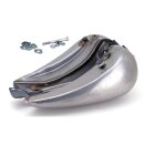 Einteiliger Smoothtop Stahl Stretch Tank für Harley FXR Modelle