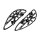 Arlen Ness, 10-Gauge rider floorboards. Black CC