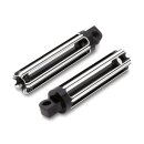 NESS 10-GAUGE FOOTPEGS BLACK