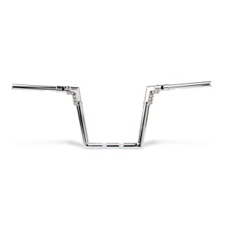 Arlen Ness, 1-1/4" modular drag bar. Chrome, 11" rise