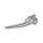 NESS BILLET CLUTCH LEVER, CHROME