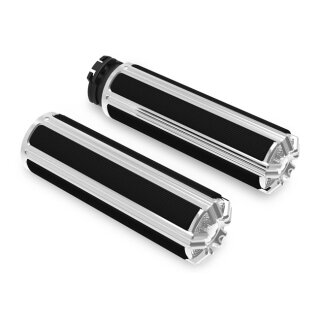 Arlen Ness Fusion billet 10-gauge grips chrome