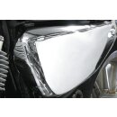 Harley XL Sportster Batterie Abdeckung Cover Chrom 04-13