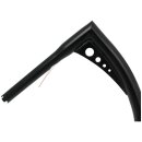 Bonanza Fat Apehanger Lenker schwarz  für Harley 82-24 14"