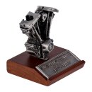 Shovelhead Motor Modell Dekoration aus Zinn Höhe 9cm
