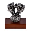 Shovelhead Motor Modell Dekoration aus Zinn Höhe 9cm