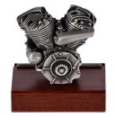 Flathead Motor Modell Dekoration aus Zinn Höhe 9cm