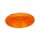 Replacement turn signal lens. Flat lens. Amber