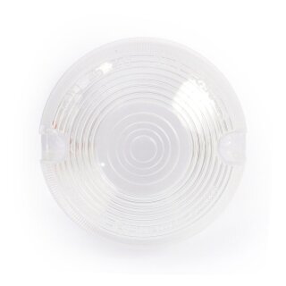 TURN SIGNAL LENS, DOMED LENS