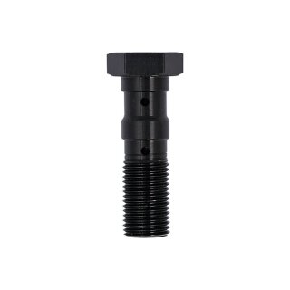 TRW double Banjo Bolt black anodized M10x1.00
