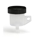 TRW remote brake fluid reservoir with straight outlet