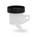TRW remote brake fluid reservoir with 45 degree outlet